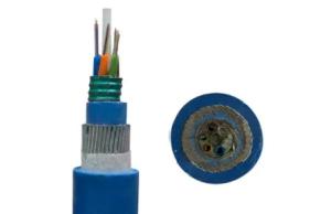 China Underwater 2KM G652 Fiber Armored Optical Cable 4 12 72 288 Core wholesale