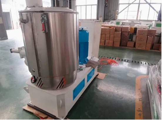 Full Automatic High Speed PVC Cooling And Heating Plastic Mixer With High Technology PVC Heating Cooling Mixer With Fiexible Platform