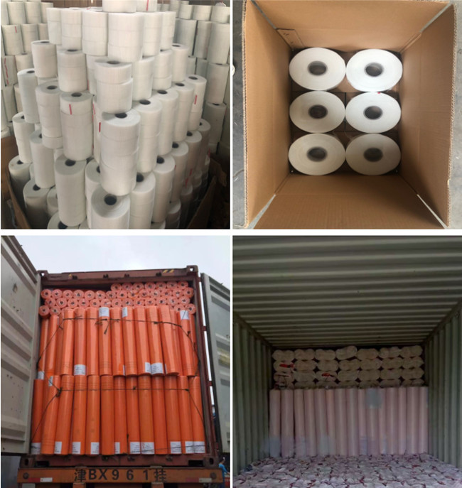 60g Self Adhesive Fiberglass Mesh Tape 50cm Alkali Resistant