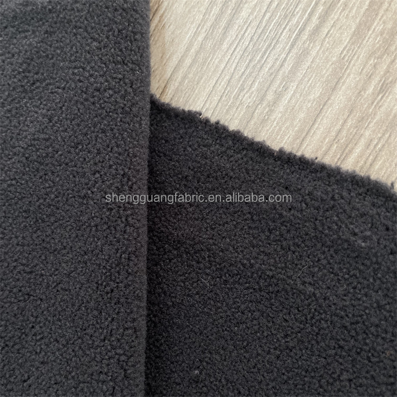4 Way Stretch 100% Polyester Micro Polar Fleece Fabric for Clothing Home Sofa Water Proof