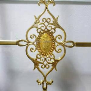 China Alger Georgian Bar Gold Accessories Fitting window flowers wholesale