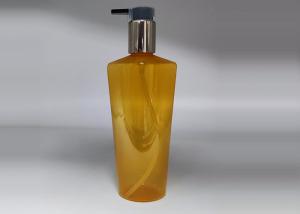 China 230ml PET Boston Shampoo Plastic Pump Bottle With Lotion Pump wholesale