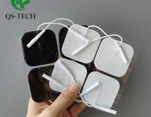 China Sell well 50*50mm therapy muscle electrical stimulator adhesive massage electrode gel pads wholesale