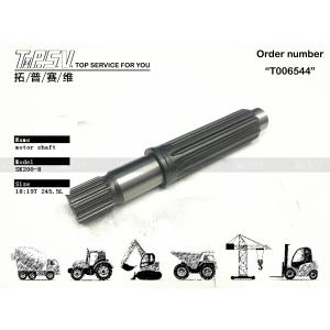China Wear Resistant SK210-8 Excavator Travel Hydraulic Motor Shaft for Excavator YN15V00037S102 wholesale