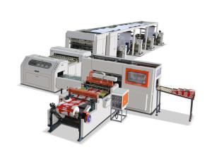 China 50 - 200 Times/Min Industrial Paper Cutter Auto Tension Control Paper Sheet Cutter on sale