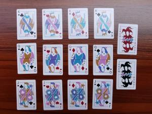 China Custom Eco Friendly 300gsm C2S Art Paper Poker Cards 57x87mm wholesale