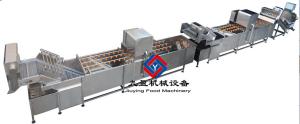 China Mushrooms Salad Processing Line / Vegetable And Fruit Washing Equipment wholesale