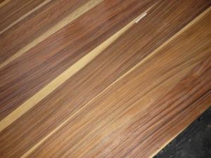 China Sliced Natural Santos Rosewood Wood Veneer Sheet wholesale
