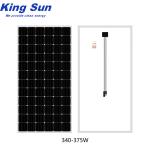 White 345 Watt 5BB Crystalline Solar Panel , PV Solar Panels