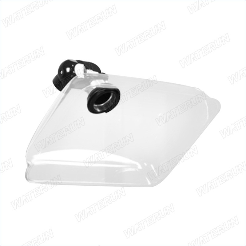 Rectangular Outlook Fume Eliminator Acrylic Hood With CE/ROHS/SGS Certification