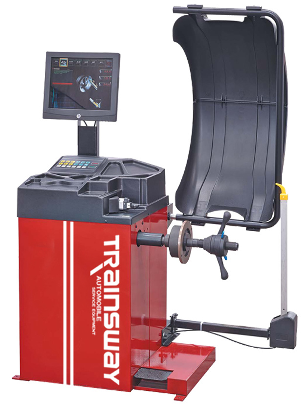 Trainsway Zh828 Wheel Balancing Machine with Pinpoint Latest Laser