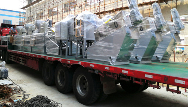 4.5KW 17m3/H Filtration Wastewater Treatment Screw Press Dehydrator Inner Flow Mesh Plate Grille