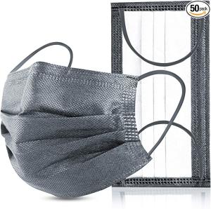 China Grey Pleat Anti Dust Disposable 4 Ply Safety Masks 14g wholesale