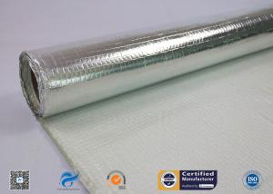 China One Side Heat Reflective Aluminum Foil Coated Fiberglass Fabric wholesale