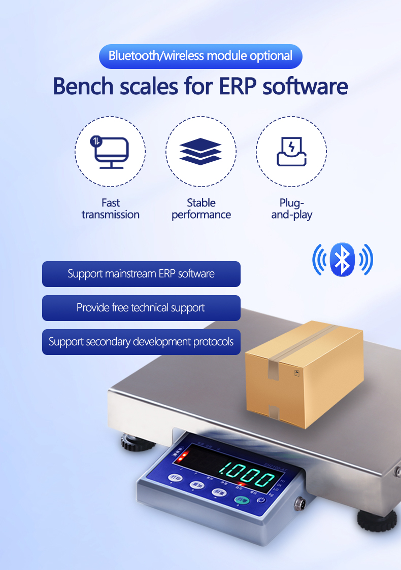 SOHE AT-Y 30kg Bluetooth Electronic Table Weighing Scale with Customized ODM Support