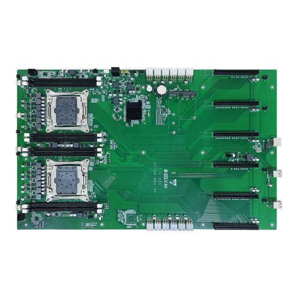 X99-6PLUS-V5.1 Bitcoin Motherboard Single LAN C612 Chipset Four channels DDR4