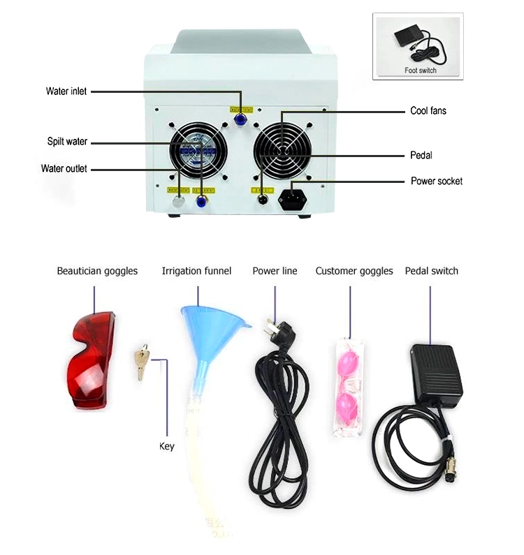 Nd Yag Pico Laser Tattoo Removal , Laser Resurfacing Machines 1064nm