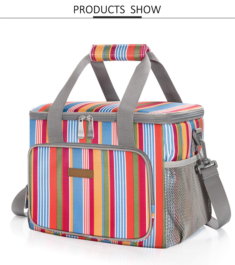 Adjustable Strap Insulated Cooling Tote Bag For Adult