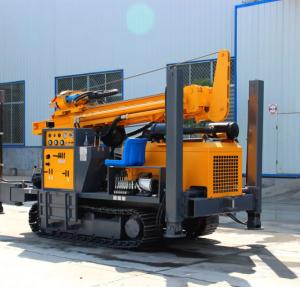 China 200 Meters Pneumatic Borewell Machine 73kw Yuchai Engine Large Water Well Rotary wholesale