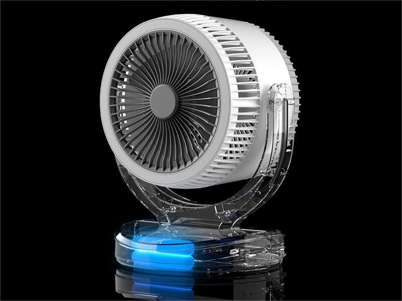 Household Desktop Air Circulation Fan with Portable USB Charging and Table Design 5V