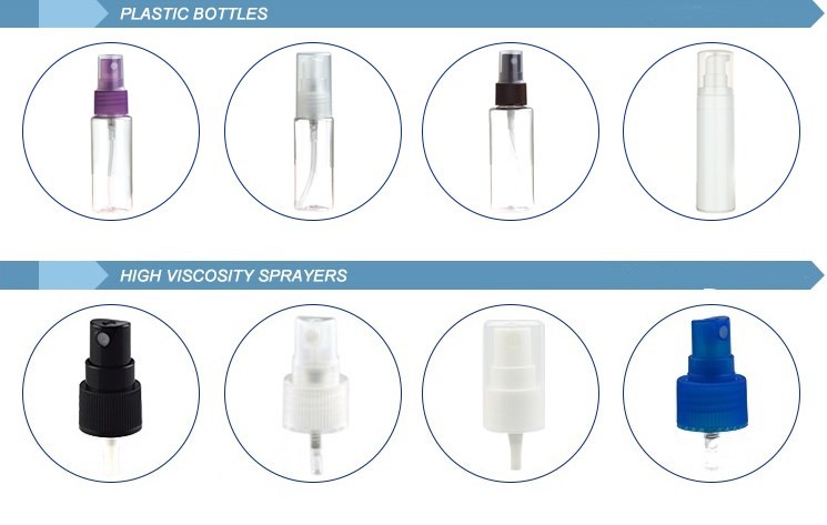 Transparent 20ml 50ml Cosmetic Spray Bottle Customized Smooth Cream Pump
