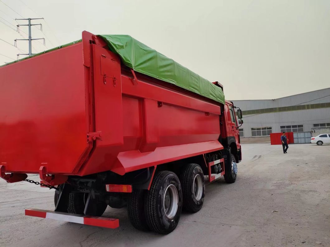 HOWO 6*4 The Lowest Price U-Type Tipper Truck Construction Dump Trucks for Sale