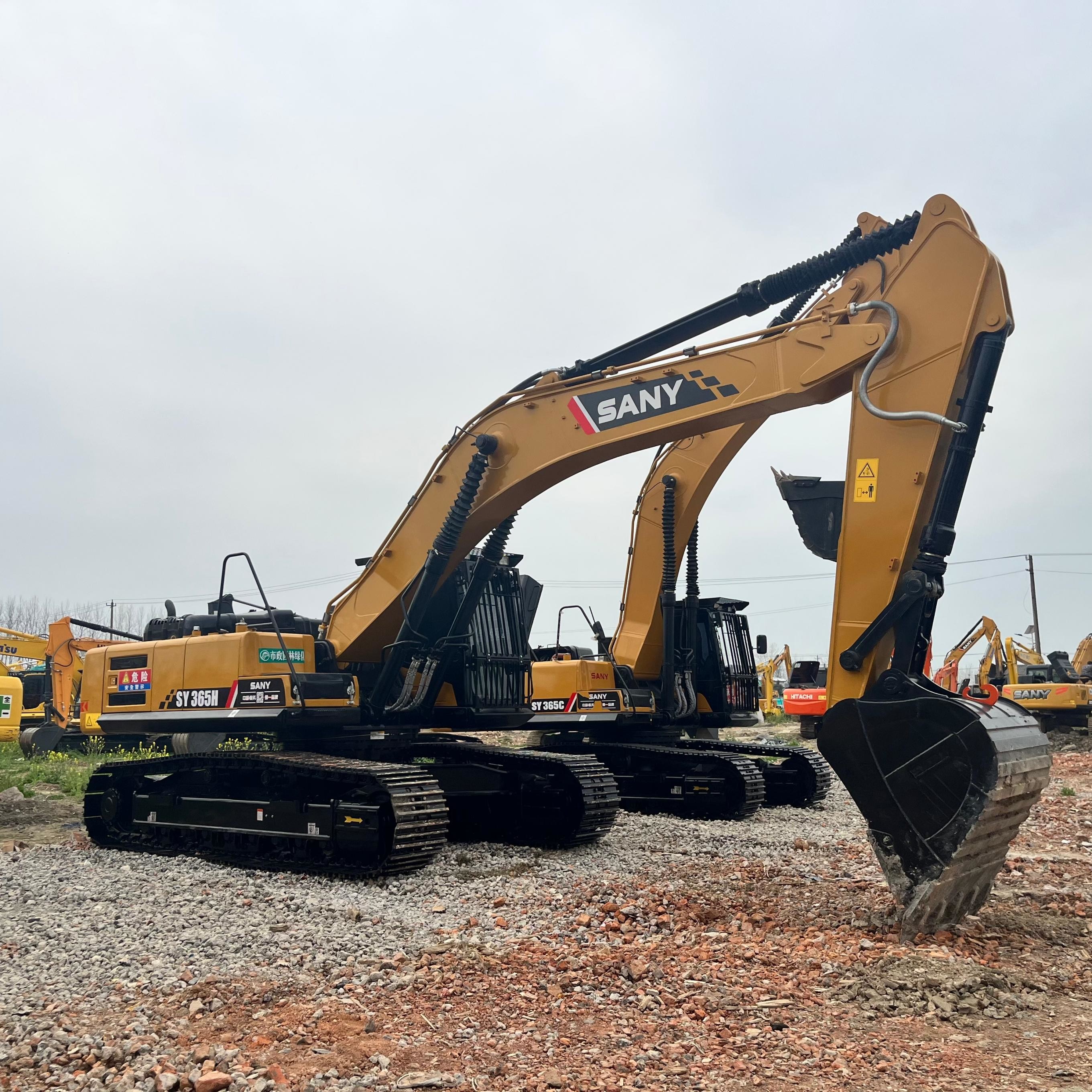 36 Ton Lager Earth Moving Machine Sany sy365 Mining Backhoe Used Excavators