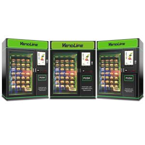 China 220V Automatic Hot Food Vending Machine Microwave Equipped DEX System wholesale