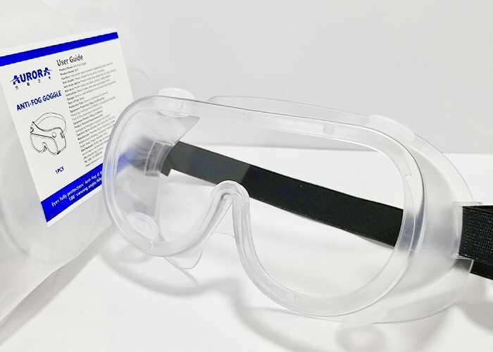 Anti Virus Impact Resistant Safety Glasses Clear Personal Protective Eyewear