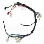 Bare Copper 2 Pin-50 Pin Motorcycle Wiring Harness 10 Pin Wiring Harness TUV