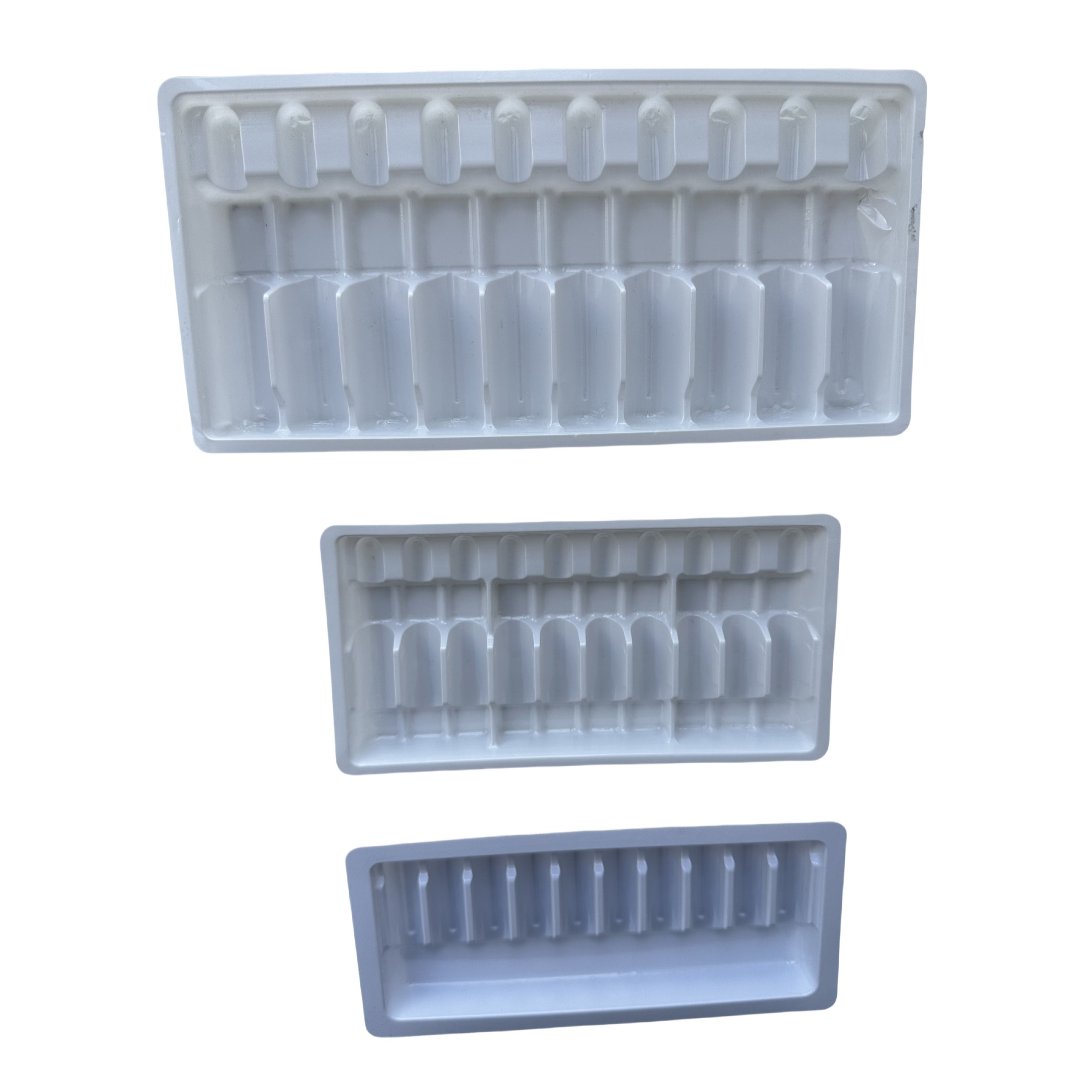 Medicine PET Ampoule Tray Water Injection 1ml ~ 10ml Ampoule Tray Customization