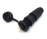 Ltw Hermetic Waterproof Electrical Connectors Black With High Contact Reliabilit
