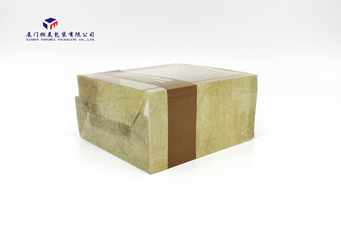 Rectangle Hard Plastic Box Packaging Handle On Top Deisgn Easy To Carry