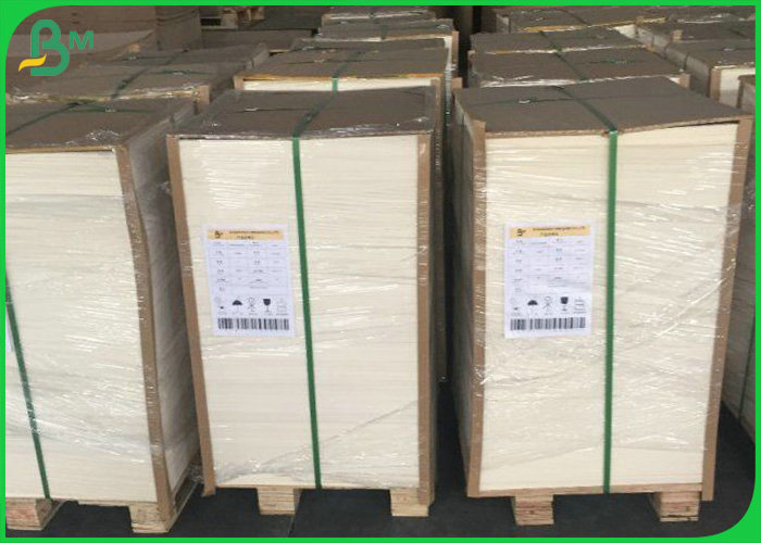 1mm 1.2mm 1.5mm 1.8mm White Color Double Side Card Board For Packages Boxes
