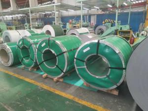China BA 8K Stainless Steel HL Coil 6000mm Embossed Etched wholesale