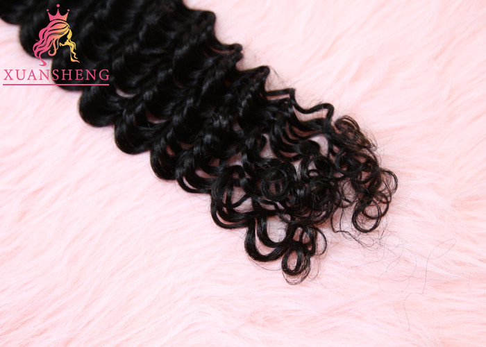 Indian Malaysian Curly Extensions Unprocessed Real Clean and Glossy