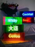 Creative acrylic light box three-dimensional logo luminous word door head sign