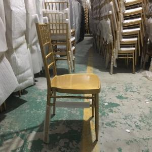 China Plastic Acrylic Gold Resin Tiffany Chiavari Dining Chair For Wedding wholesale