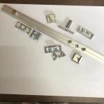 2.3mm European Standard Aluminum Casement Window Transmission Bar Window