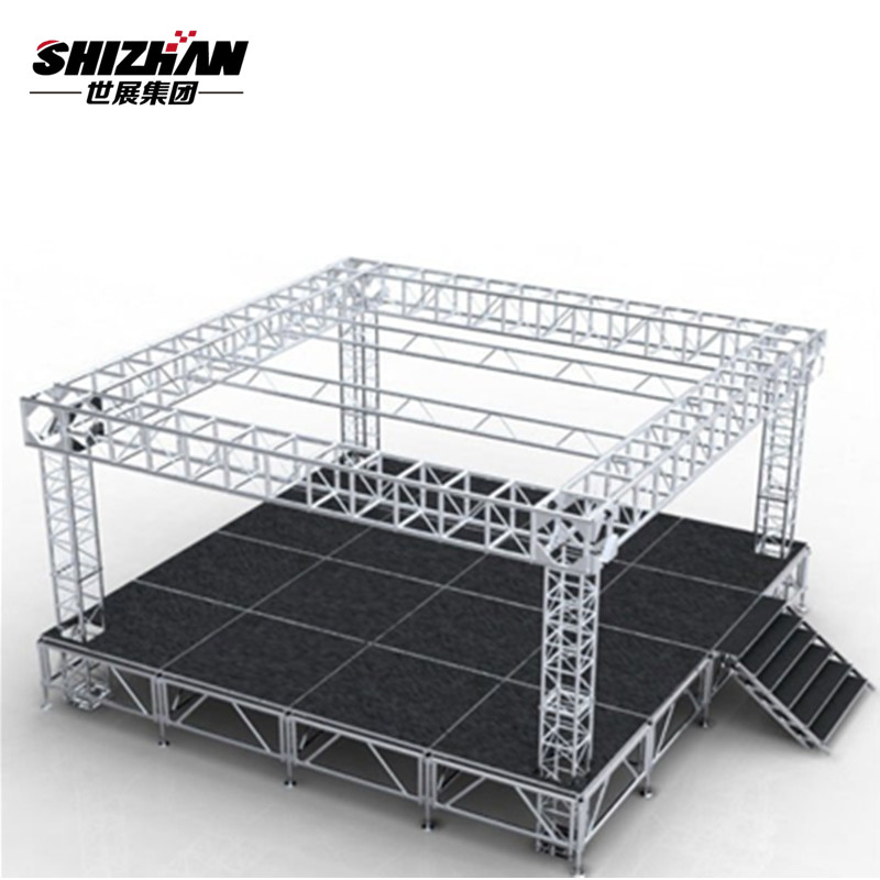 Outdoor Portable And Lightweight Aluminum Stage Platforms Of Load Bearing Safety