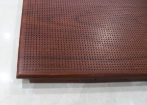 China Industrial Aluminum Clip In Ceiling Tiles 2 x 2 , Acoustic Suspended Ceiling Panels wholesale