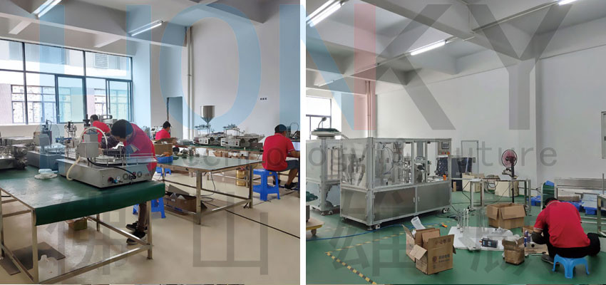 Small 20ml Vape Oil Filling Machine With Double Head Three Axis Positioning