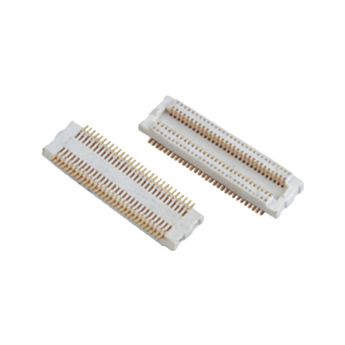0.635mm Male Smt Board To Board Connector Black 10p Customized Pcb Board Connectors