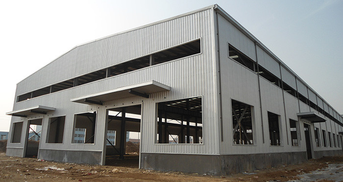 Q355 Carbon Steel Prefabricated Building Prefab Industrial Buildings