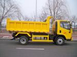 FAW 4x2 Dump Truck Tipper Red Color Light Duty High Strength Frame