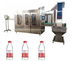 China 110mm 2000ml Mineral Water Bottle Filling Machine Rinser Filler Capper wholesale