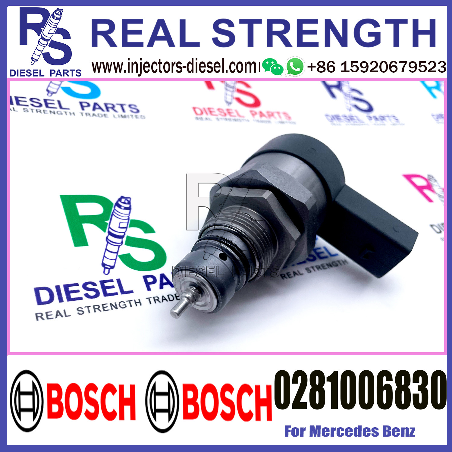 BOSCH Control Valve 0281006830 DRV Regulator Solenoid 0281006830 Applicable to Mercedes Benz