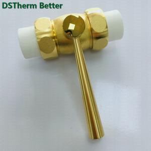 China Sanitary PN20 110mm Male PPR Double Union Ball Valve wholesale