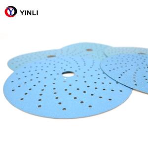 China 5 Inch Zirconia Resin Fiber Disc 80 Grit Adhesive Sanding Discs wholesale