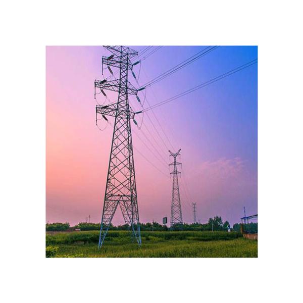 Quality Angle Steel 10kV To 750kV Power Transmission Tower for sale